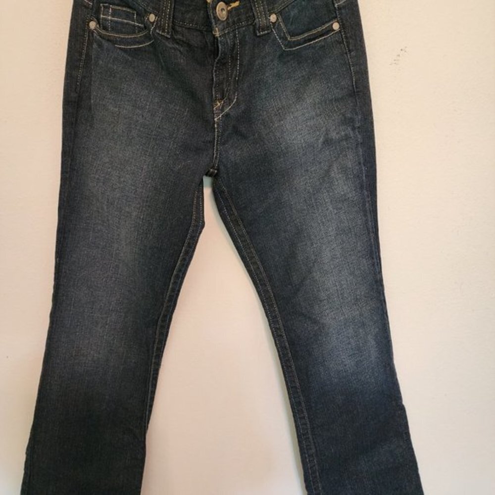 Calvin Klein Modern Flare‎ Womens blue denim Jeans, size 6 flare leg